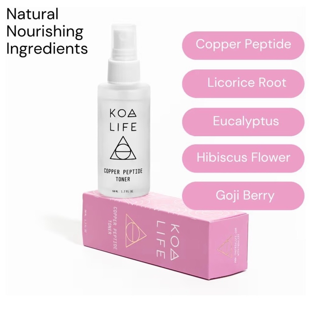 KOA LIFE Cooper Peptide Toner - Picture 4 of 10